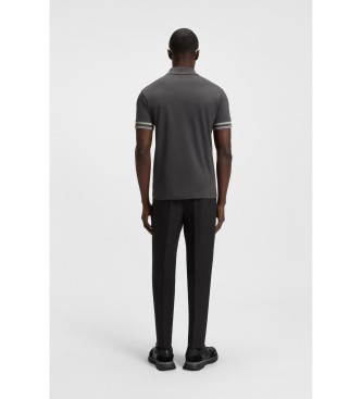 BOSS Polo gris Zone