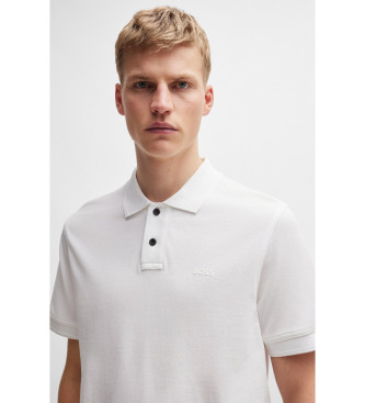 BOSS Polo Prime blanco
