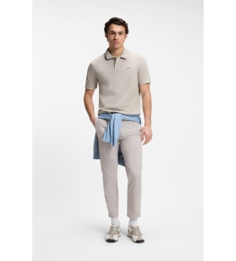 BOSS Polo Piqu� logotyp gr�