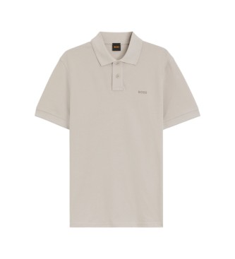 BOSS Polo Piqu� logotyp gr�