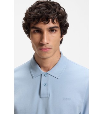 BOSS Polo Piqu� logotyp bl�