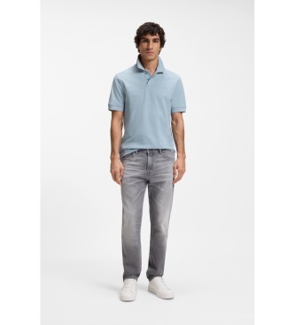 BOSS Polo Piqu� logotyp bl�