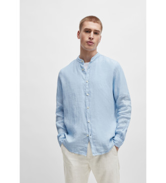 BOSS Maillot de course bleu