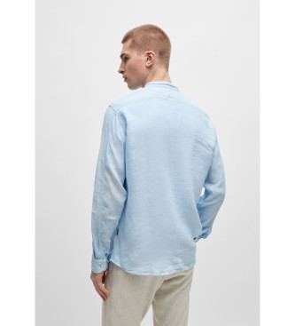 BOSS Maillot de course bleu