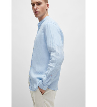 BOSS Maillot de course bleu