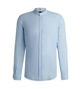 BOSS Maillot de course bleu