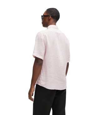 BOSS Chemise anti-claboussures rose