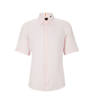 BOSS Chemise anti-claboussures rose