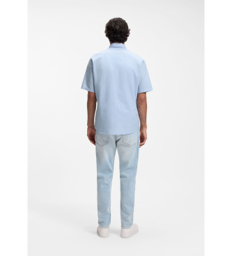 BOSS Shirt Rash2 blauw