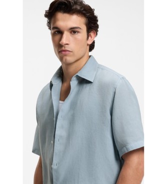 BOSS Chemise Rash2 bleu