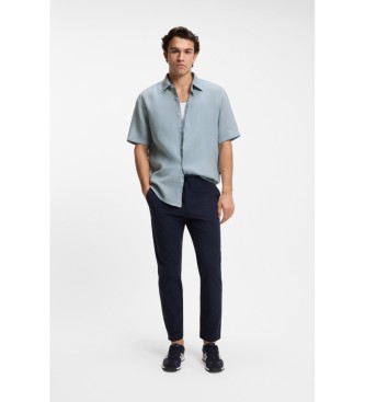 BOSS Chemise Rash2 bleu