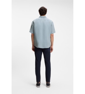 BOSS Chemise Rash2 bleu