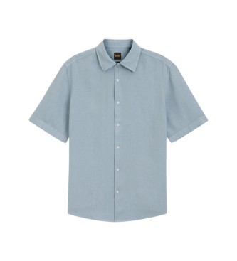 BOSS Chemise Rash2 bleu