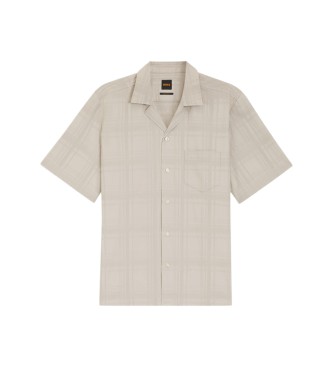 BOSS Chemise beige Rayer