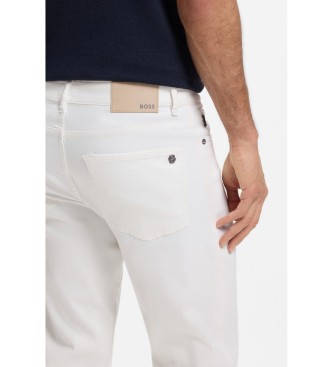 BOSS Jeans Maine regular fit blanc