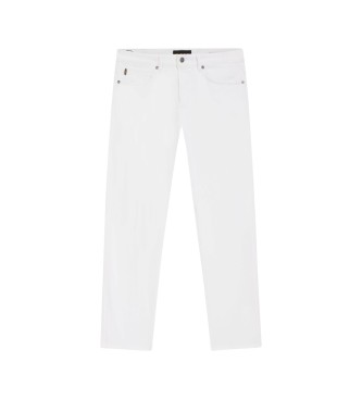BOSS Jeans Maine regular fit blanc