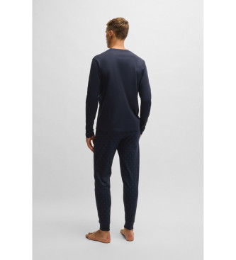 BOSS Piajama Relax Long navy