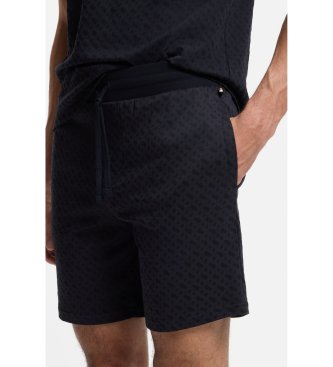 BOSS Shorts Relax marineblauw