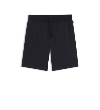 BOSS Shorts Relax marineblauw
