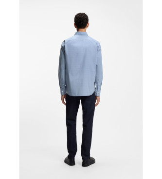 BOSS Chemise de relgable bleue