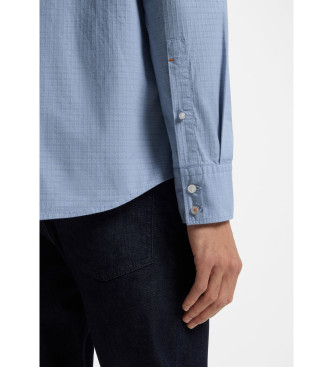 BOSS Chemise de relgable bleue