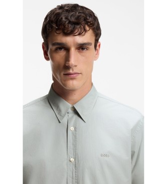 BOSS Skjorte Regular Fit Poplin gr�