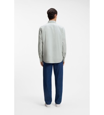 BOSS Skjorte Regular Fit Poplin gr�