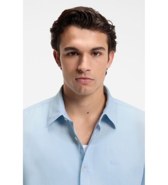 BOSS Chemise bleue du 6e rel�gable