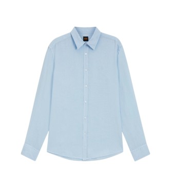BOSS Chemise bleue du 6e rel�gable