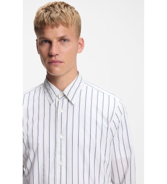 BOSS Skjorte Regular Fit hvid