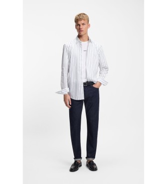 BOSS Skjorte Regular Fit hvid