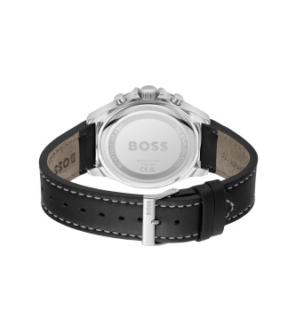 BOSS Analog klocka med lderarmband Troper Black