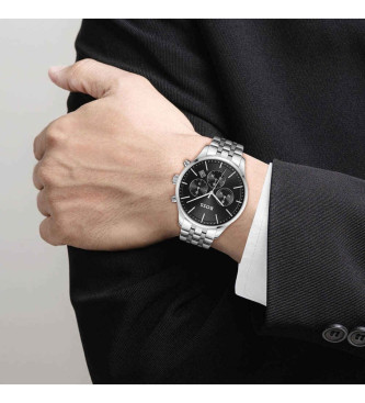 BOSS Avery chronograph watch black