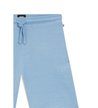 BOSS Bermuda kratke hlače Rib blue