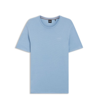 BOSS Camiseta Rib azul