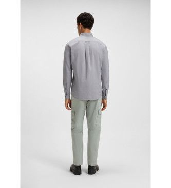 BOSS Camicia grigia Rickert