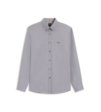 BOSS Camicia grigia Rickert