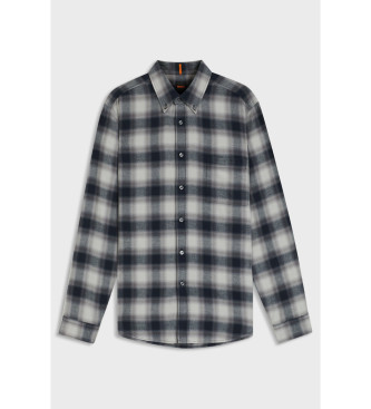 BOSS Camicia grigia Rickert