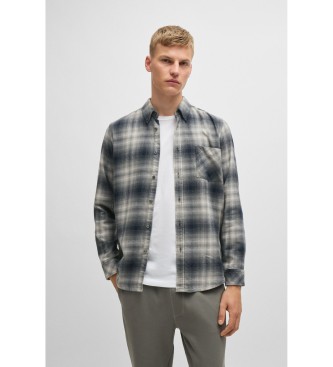 BOSS Rickert gr� skjorte