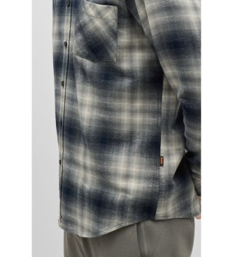 BOSS Rickert gr� skjorte