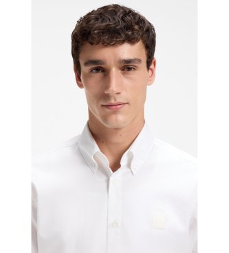 BOSS Camisa Ricoplus branco