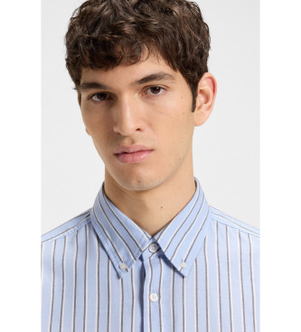 BOSS Ricoplus blue shirt