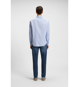 BOSS Ricoplus blue shirt