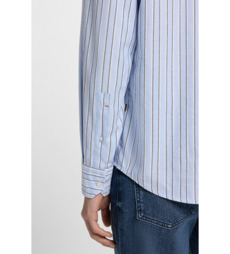 BOSS Ricoplus blue shirt