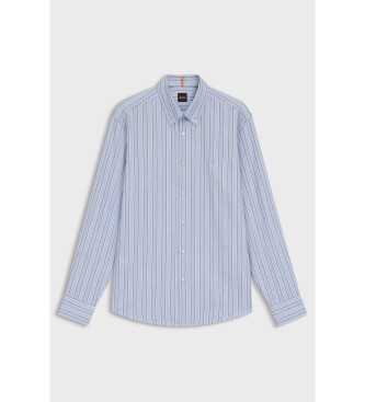 BOSS Ricoplus blue shirt