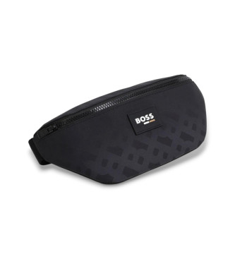 BOSS Sac  dos noir monogramm
