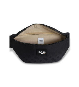 BOSS Sac  dos noir monogramm
