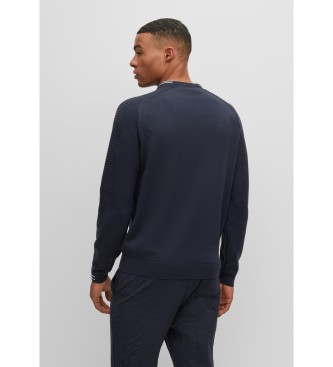 BOSS Maglione blu navy Rolet