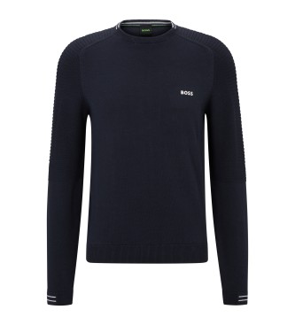 BOSS Maglione blu navy Rolet