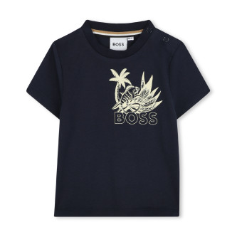 BOSS Beige, zwart korte broek en t-shirt, beige, zwart